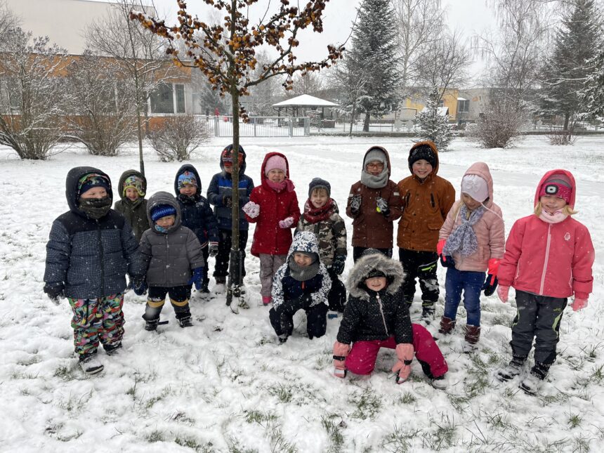 První sníh ☃️❄️🌨️