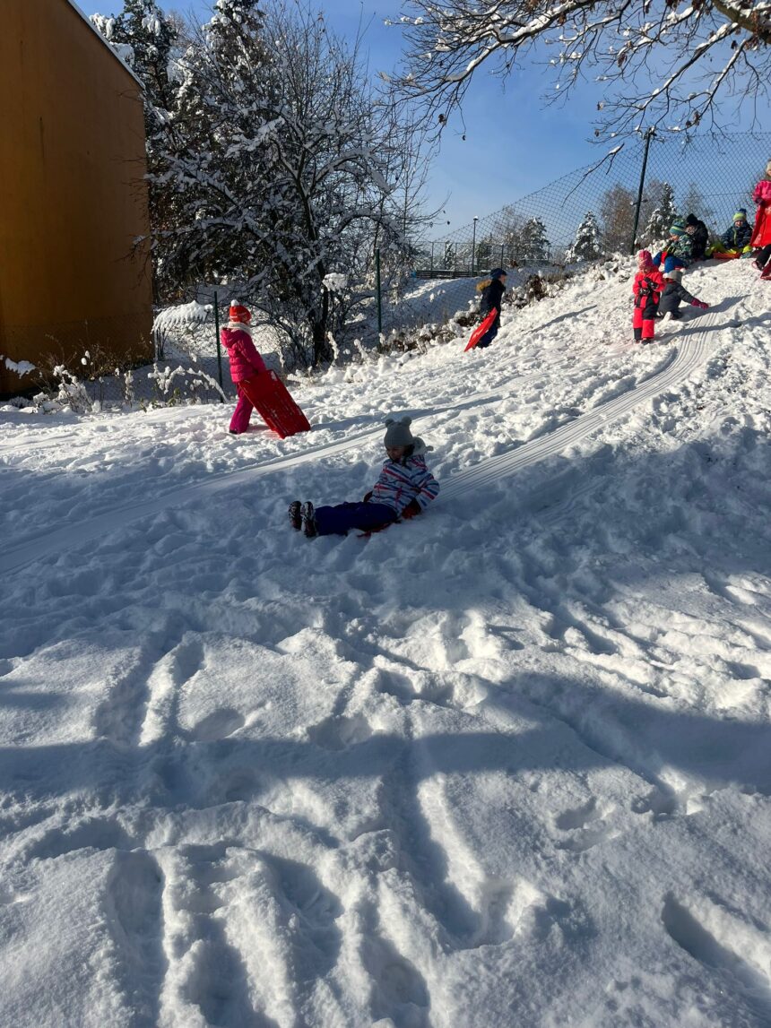 Kapříci ve sněhu 🐟☃️❄️