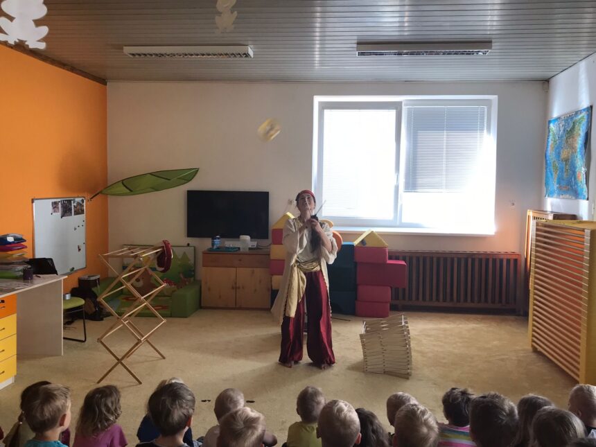 Artistické vystoupení 🤹‍♀️🎪🤡