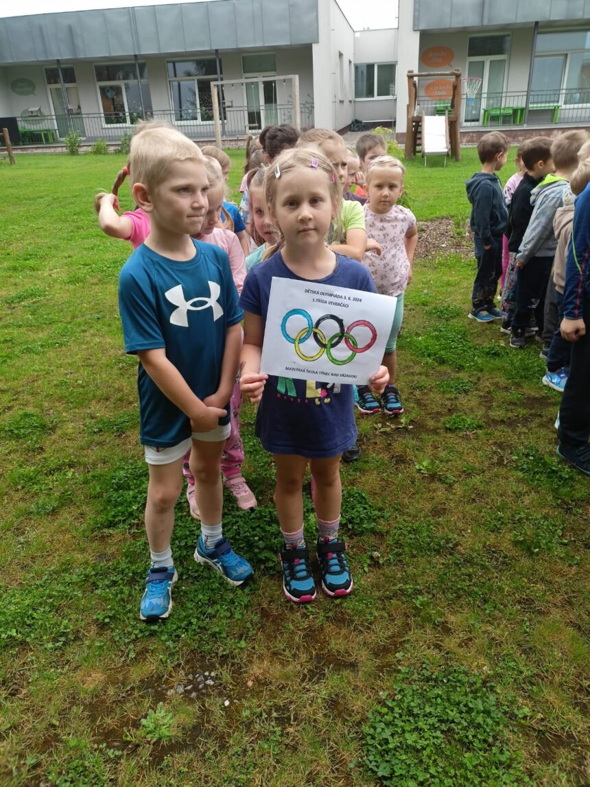 Vyhlašování olympiády🥇